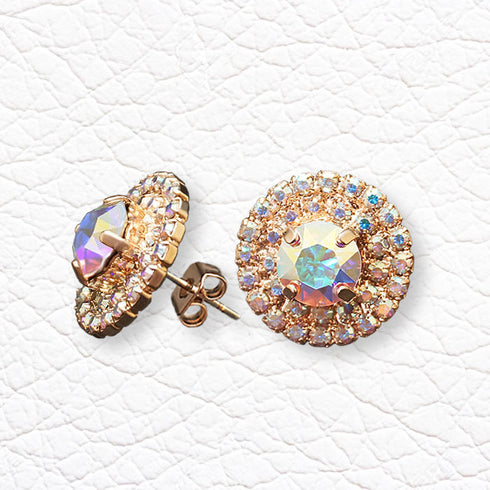 Серьги "Andrea (Aurore Boreale)" с кристаллами Swarovski™